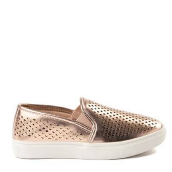 rose gold casual shoes